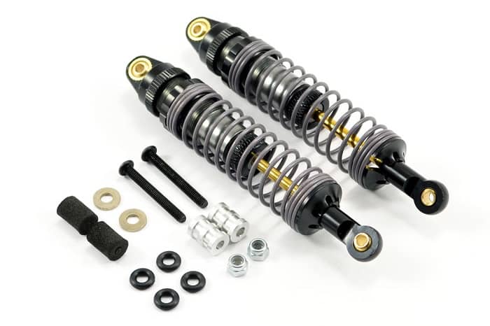 FASTRAX 1/10 95MM ALLOY ADJUSTABLE SHOCKS (PAIR)