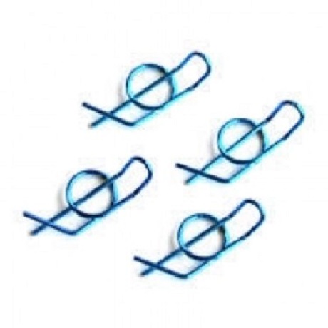 FASTRAX SMALL LOCKING BODY PINS (4) METALLIC BLUE - Click Image to Close