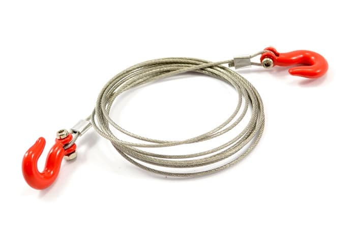 FASTRAX METAL HOOK & STEEL WIRE ROPE SET 1100MM - Πατήστε στην εικόνα για να κλείσει