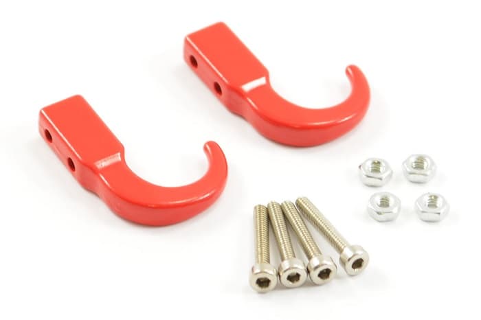 FASTRAX METAL BOLT-ON HOOKS 2PCS - Πατήστε στην εικόνα για να κλείσει