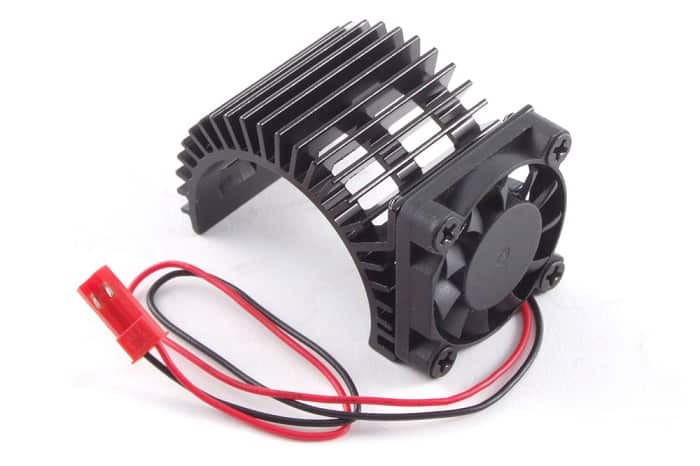 Fastrax Clip-on Radial Motor Heatsink - Blue - Πατήστε στην εικόνα για να κλείσει