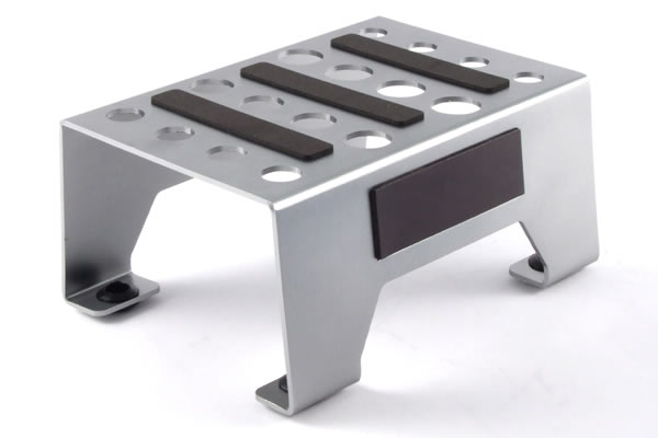 Fastrax Aluminium Pit Stand with Magnetic Strip - Ασημί - Πατήστε στην εικόνα για να κλείσει