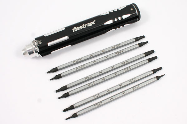 Fastrax Multi Driver Set 2xPH 2xSlot 8x Metric/Imperial Hex