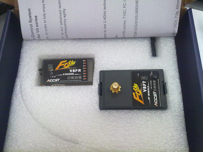 FrSky 2.4Ghz Combo Pack for Futaba w/ Module & RX