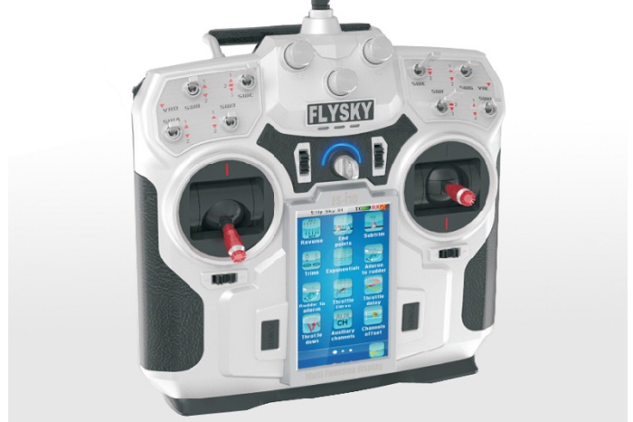 Flysky FS-i10 10CH 2.4GHz AFHDS 2 LCD Transmitter with FS-iA10 2 - Click Image to Close