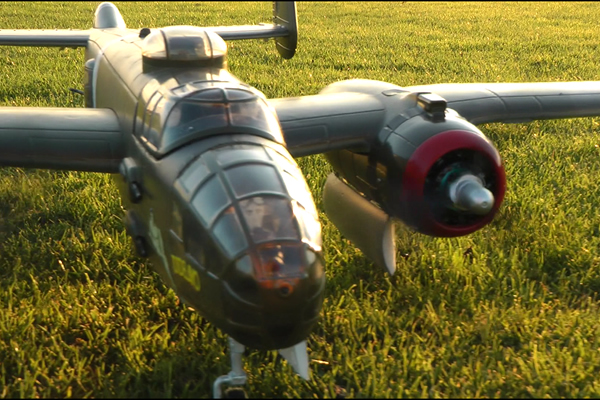 FMS B25 Bomber ARTF With Retracts