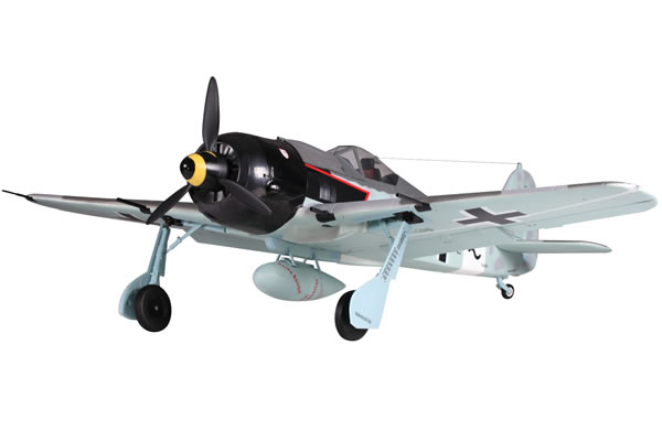 FMS 1400 Series FW190-A8 ARTF Grey Camo RC Plane w/o Tx/Rx/Batte