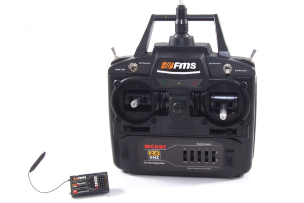 FMS 6CH RADIO CONTROL SYSTEM - 2.4GHZ - Πατήστε στην εικόνα για να κλείσει