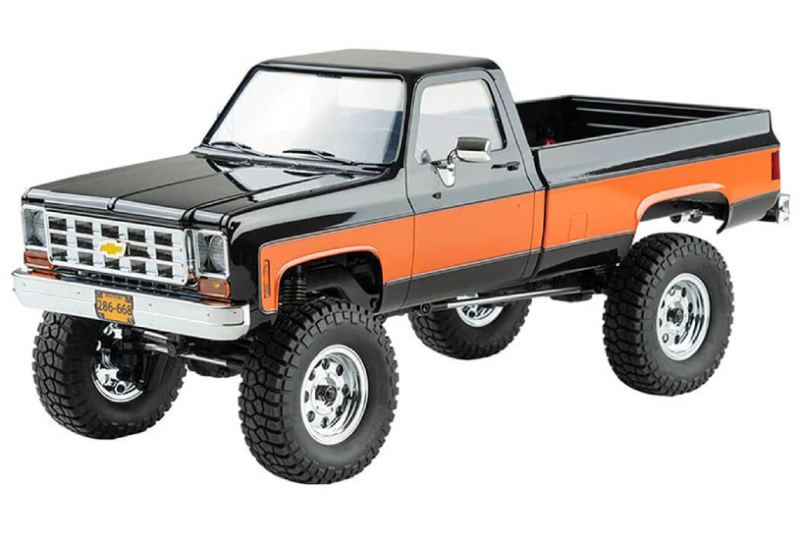 Τηλεκτευθυνόμενα FMS FCX 1/18 Chevrolet K10 RTR RC Jeep Black