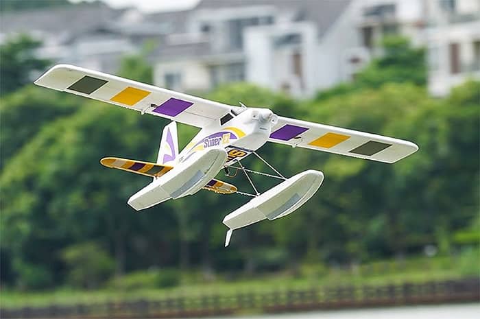 FMS SUPER EZ V4 RTF RC PLANE 1220MM W/FLOATS