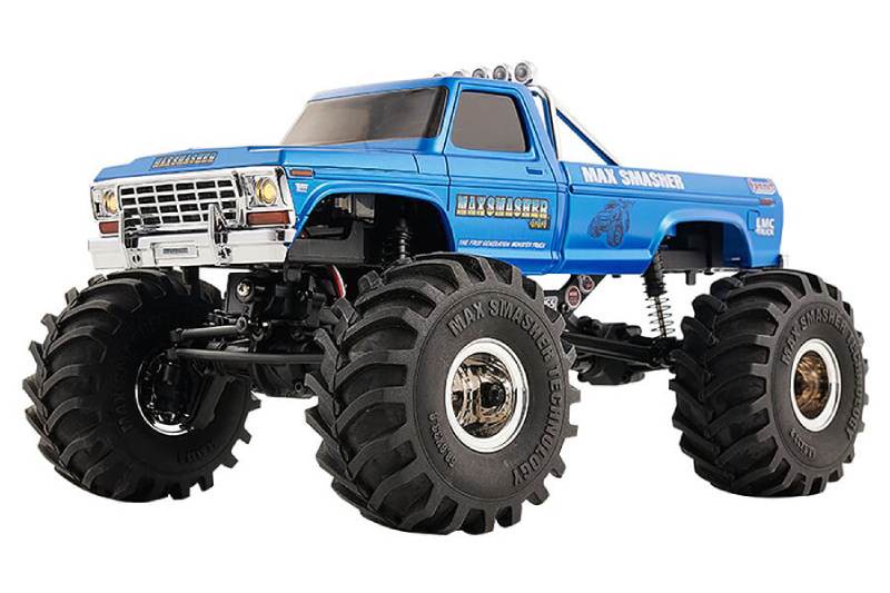 FMS FCX24 1/24 Max Smasher 4WD RC Monster Truck RTR - Blue