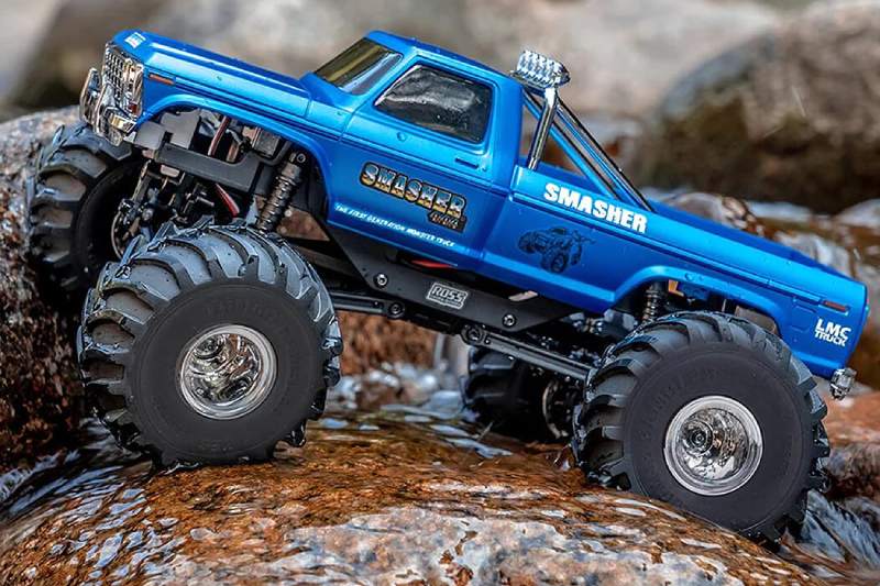 FMS FCX24 1/24 SMASHER 4WD V2 RTR RC TRUCK - BLUE