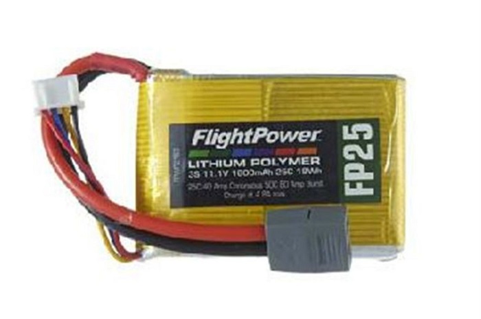 LiPo FP25 11,1 V, 3s 1600mAh