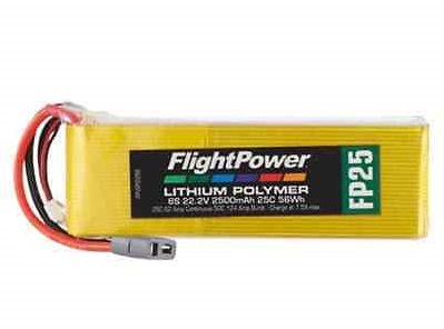 LiPo FP25 22,2 V 6s 2500mAh