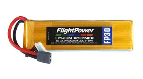 6s LiPo Batteries FP30 22,2 V, 5000mAh