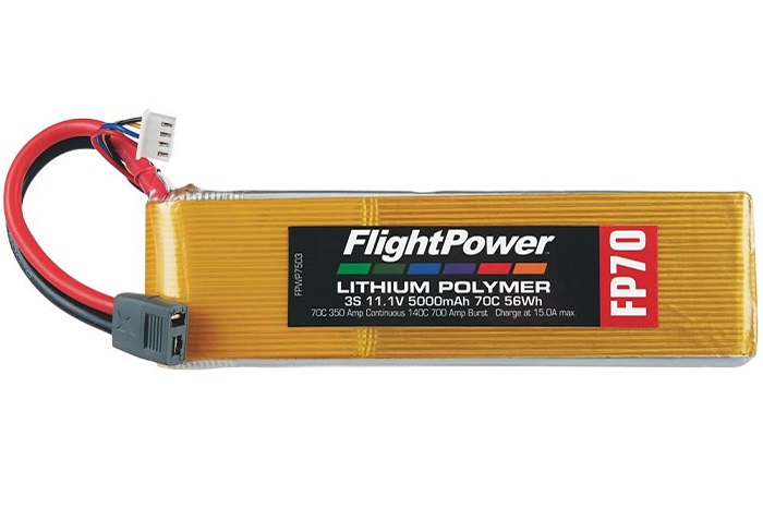 LIPO FP70 11,1 V - 3S, 5000mAh - Πατήστε στην εικόνα για να κλείσει