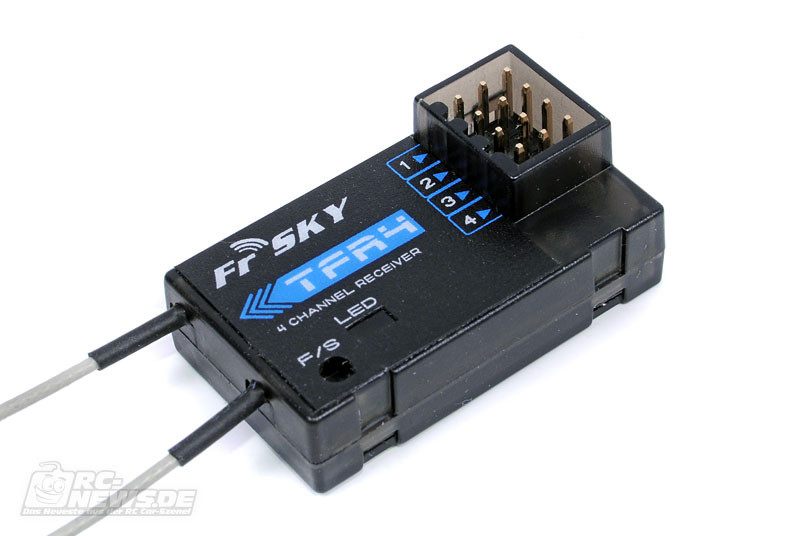 FrSky - Futaba FASST Compatible 4Ch 2.4Ghz Receiver - Πατήστε στην εικόνα για να κλείσει