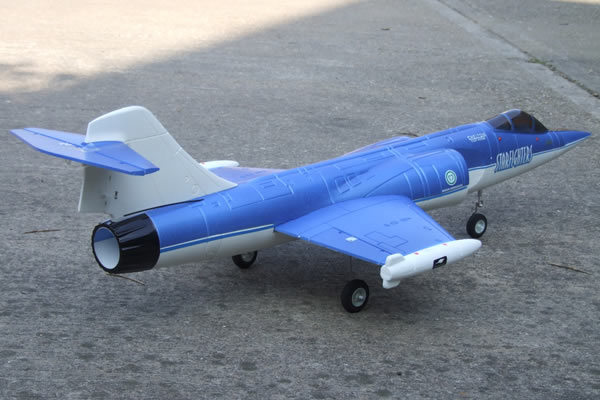 FMS F104 Starfighter 70mm Ducted Fan, Electric RC Jet - Foam