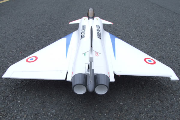 FMS Dassault Mirage 4000 Ready-To-Fly 70mm EDF RC Jet with 2.4gh