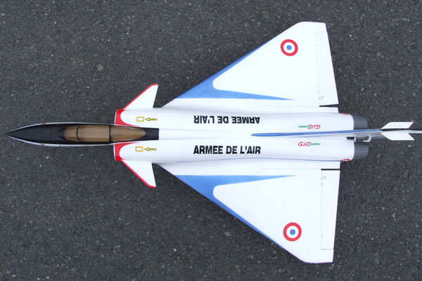 FMS Dassault Mirage 4000 Ready-To-Fly 70mm EDF Jet with 2.4ghz R