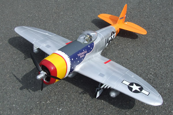 FMS WWII P-47 Thunderbolt 1,4m, Electric ARTF RC Aircraft (Retra - Πατήστε στην εικόνα για να κλείσει