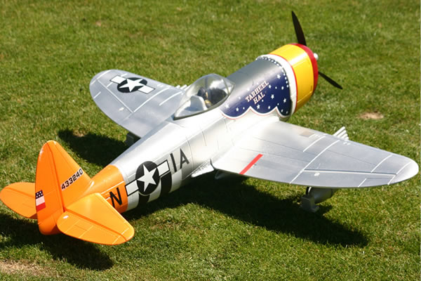 FMS WWII P-47 Thunderbolt 1,4m, Electric ARTF RC Aircraft (Retra