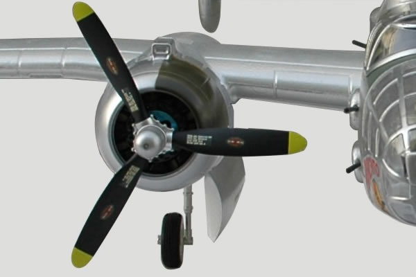 FMS B25 Bomber 1400 Series ARTF Electric Warbird with Retracts -