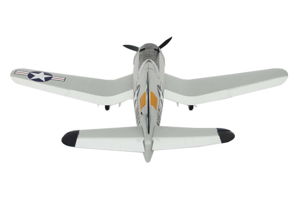 FMS Airplane F4U Corsair Silver With Retracts, ARTF RC Planes