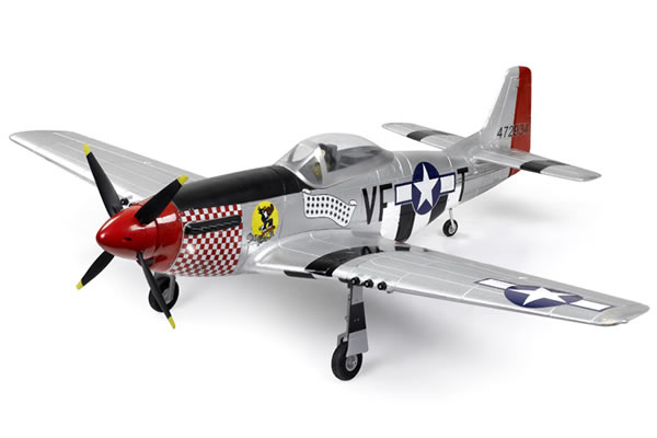 FMS WWII P-51D Mustang V2 Electric ARF Aircraft (Retract Landing