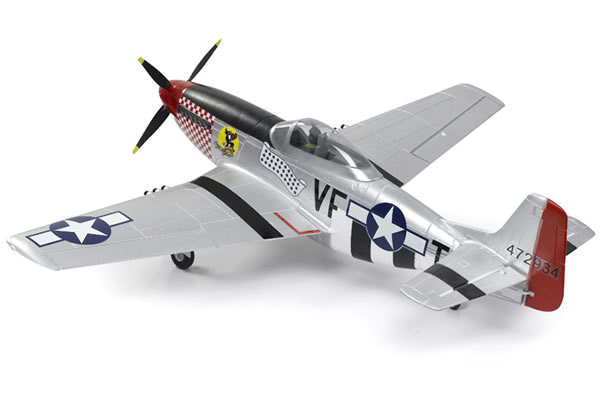 FMS WWII P-51D Mustang V2 Electric ARF Aircraft (Retract Landing