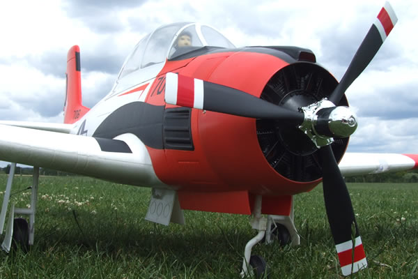 FMS North American T-28 Trojan ARTF RC Aircraft