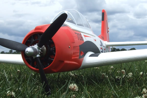 FMS MINI T-28D TROJAN - 3CH RC Plane ARTF