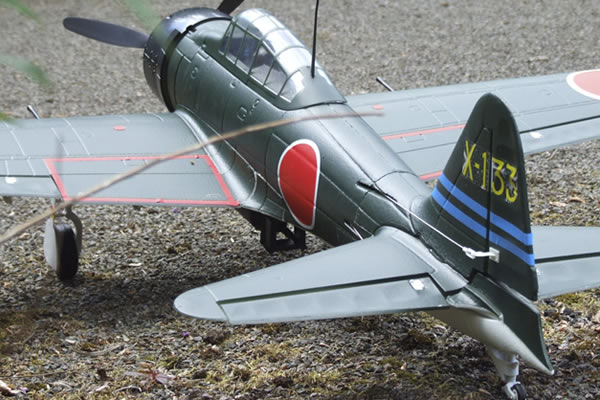 FMS Mitsubishi A6M Zero 1400 Series ARTF Electric RC Airplane/Wa