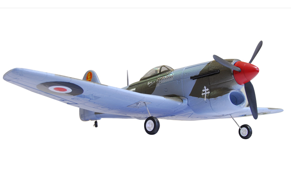 FMS Mini Hawker Tempest 800 Series RTF Electric Warbird with 2.4