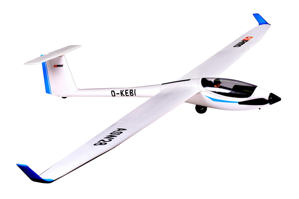 FMS ASW 28 ARTF RC SAILPLANE/GLIDER w/o Tx/Rx/Battery - Πατήστε στην εικόνα για να κλείσει