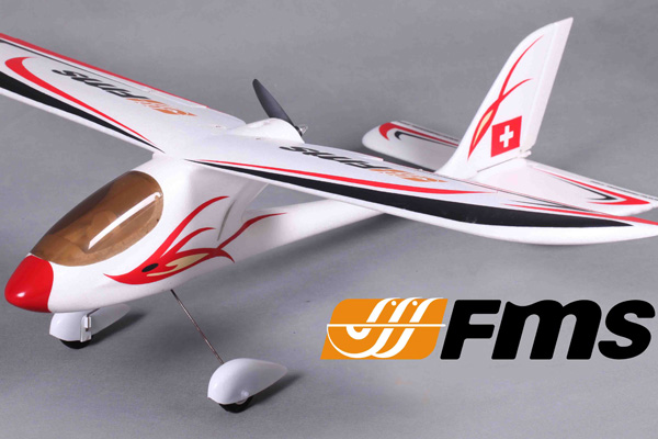 FMS Red Dragonfly 900mm RTF Trainer rc Airplane