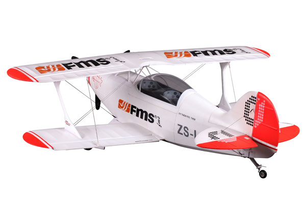FMS Pitts ARTF 1400mm Bi-Plane w/o TX/RX/Battery - Click Image to Close