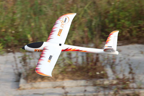 FMS VTail RTF 800mm Mini RC Glider - Πατήστε στην εικόνα για να κλείσει