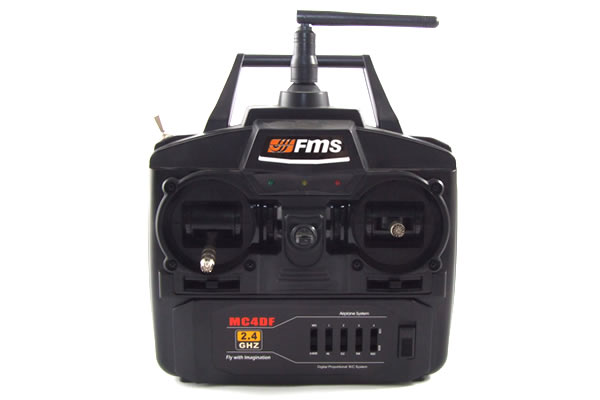 FMS 2.4G RADIO SET 4CH TX/RX (Unboxed/Χωρίς Κουτί)