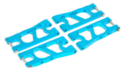 RC18T Machined Aluminum Suspension Arms - Set of 4 - Πατήστε στην εικόνα για να κλείσει