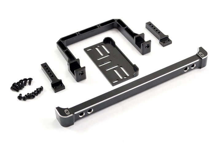 TRX-4 ALUMINIUM FRONT BUMPER SET FROM FASTRAX