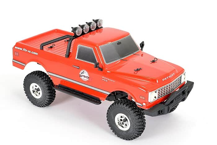 FTX OUTBACK MINI X PATRIOT 1/18 TRAIL READY-TO-RUN RED