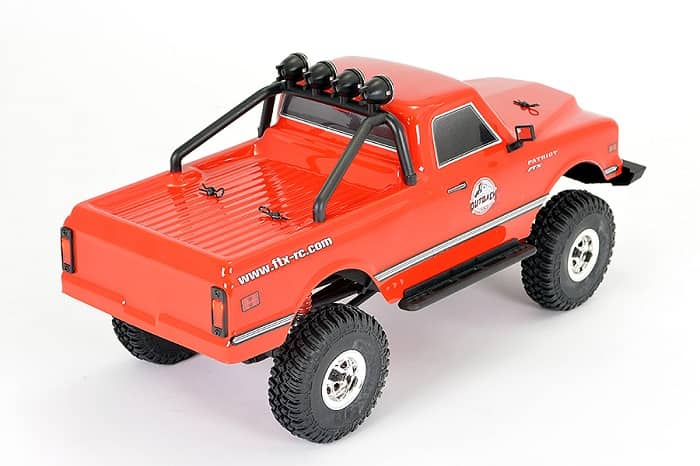 FTX OUTBACK MINI X PATRIOT 1:18 TRAIL READY-TO-RUN RED
