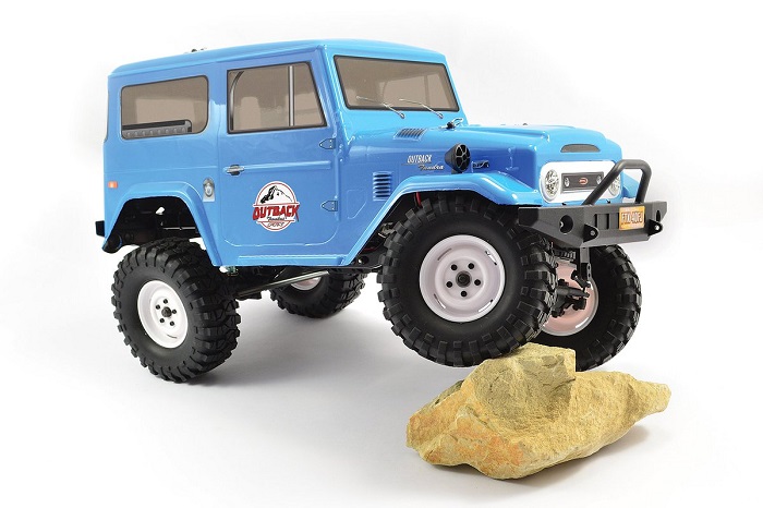 FTX OUTBACK 1/10TH 4X4 TRAIL RTR TRUCK WITH T40 BODYSHELL - Click Image to Close