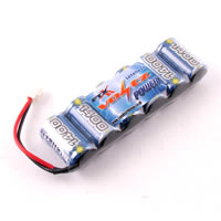 FTX Voltz 1400mah Nimh 6-στοιχείαl 7.2v Pack w/Micro Connect