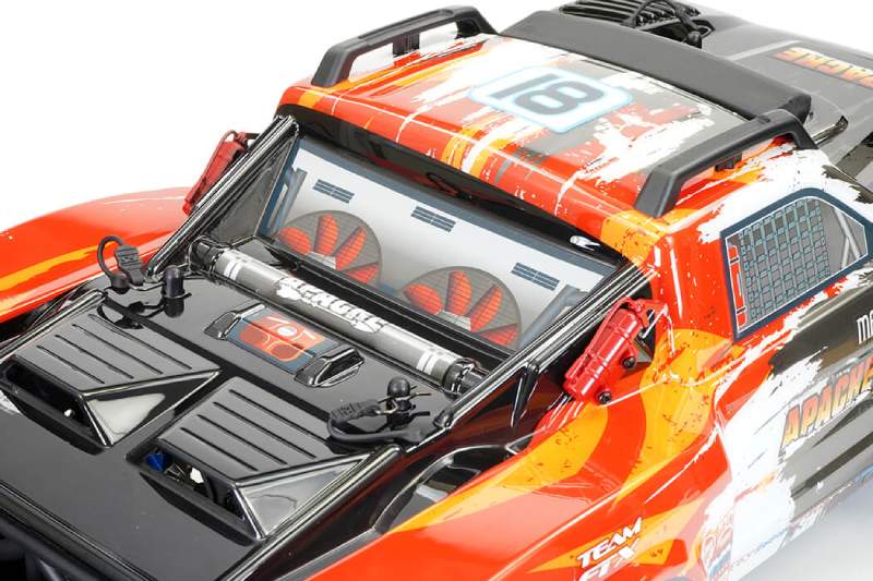 FTX Apache 1/10 Brushless Trophy RC Truck RTR - Red