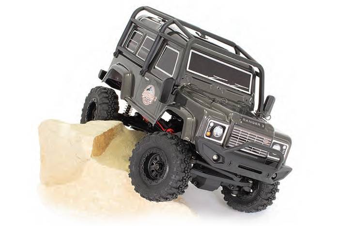 FTX OUTBACK MINI 3 RANGER 1:24 READY-TO-RUN - DARK GREY