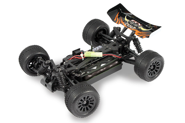 FTX Colt RTR 1/18 4wd Electric Off-Road Buggy - Black/Orange - Click Image to Close