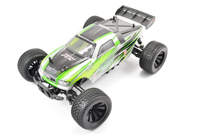 FTX Surge RTR 4WD Electric Truggy - Green - Click Image to Close