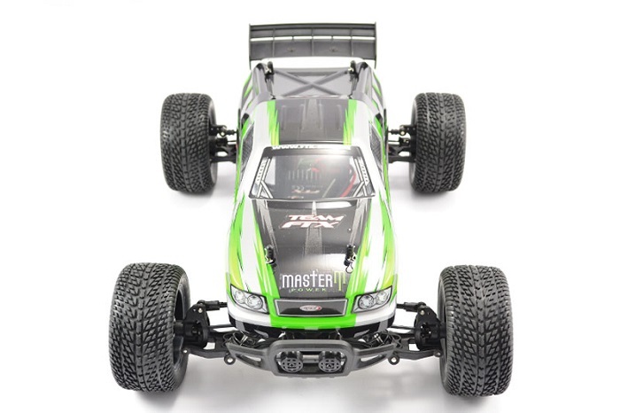 FTX Surge RTR 4WD Electric Truggy - Green - Click Image to Close